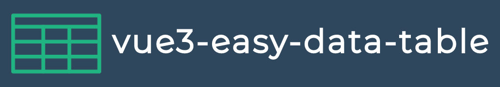 Vue3 Easy Data Table