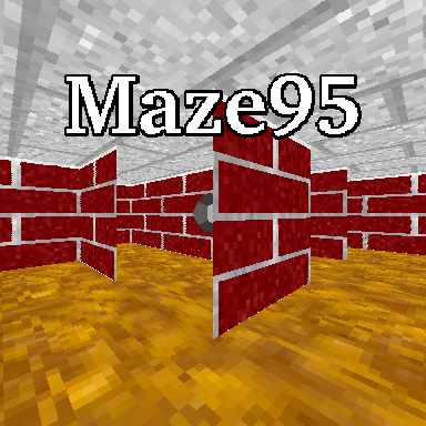 3d maze screensaver top view