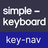 simple-keyboard-key-navigation