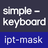 simple-keyboard-input-mask