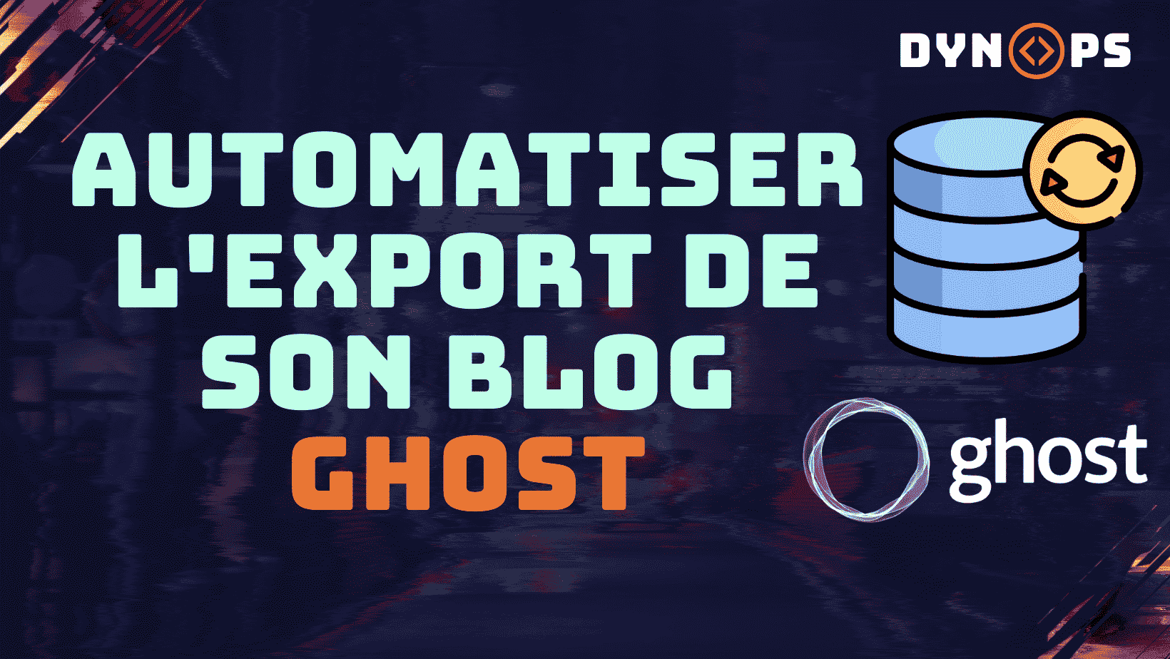 Automatiser l'export de son blog Ghost